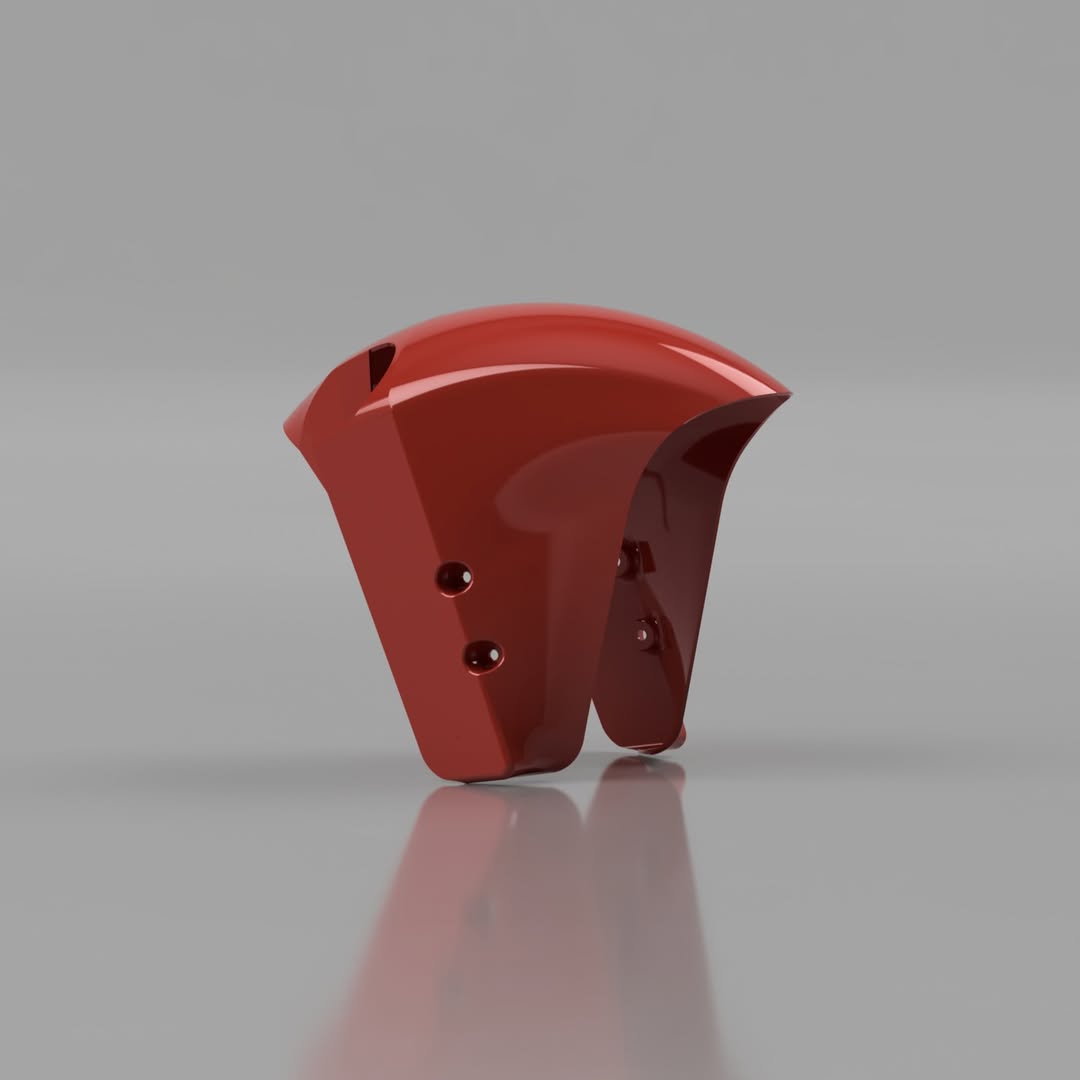 CBR600RR GP Style Front Fender Prototype - Media 1