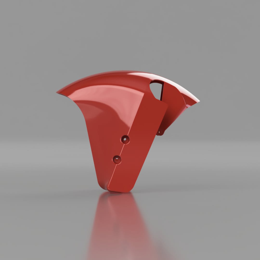 CBR600RR GP Style Front Fender Prototype - Media 2