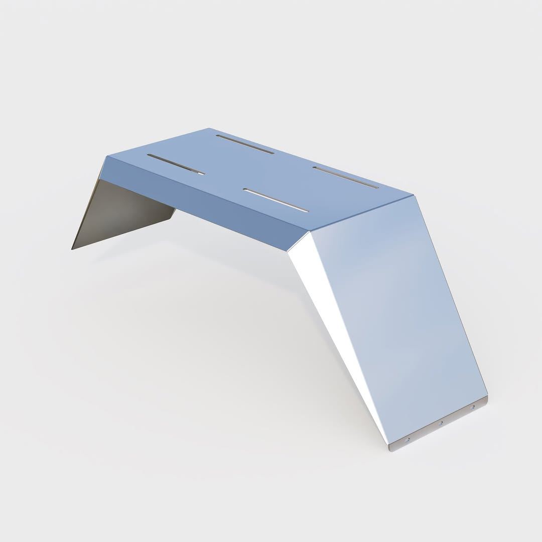 Folded Sheet Aluminium Wheel Guards — KT Kustoms - Media 2